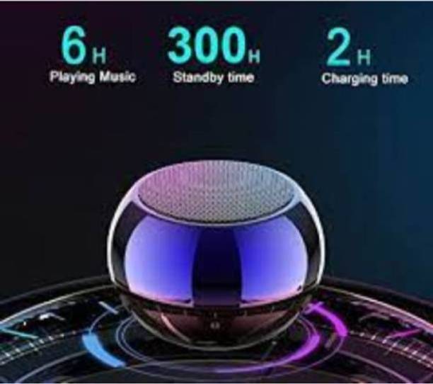 KUMB144 VVK120_JK13-M3 BLUETOOTH SPEAKER ROUND STEEL BODY WITH HIGH BASS SOUND 48 W Bluetooth Speaker