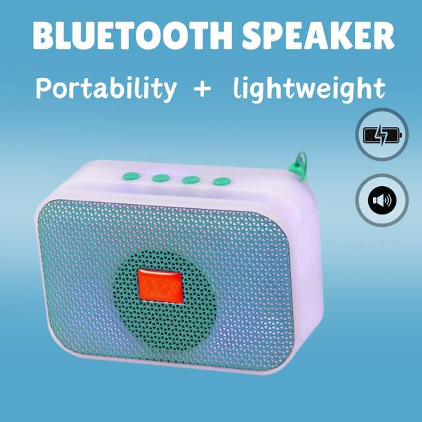 Clairbell M412 Bluetooth Speaker With Deep Sound & Unique Style Support USB/FM/SD CardI174 5 W Bluetooth Speaker