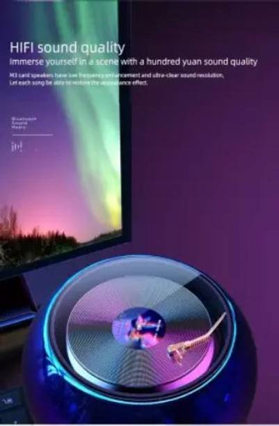 BITWEAVE M3 PLUS WIRELESS SMALL BLUETOOTH SPEAKER WITH BIG SOUND METAL SHINE BODY L59 48 W Bluetooth Speaker