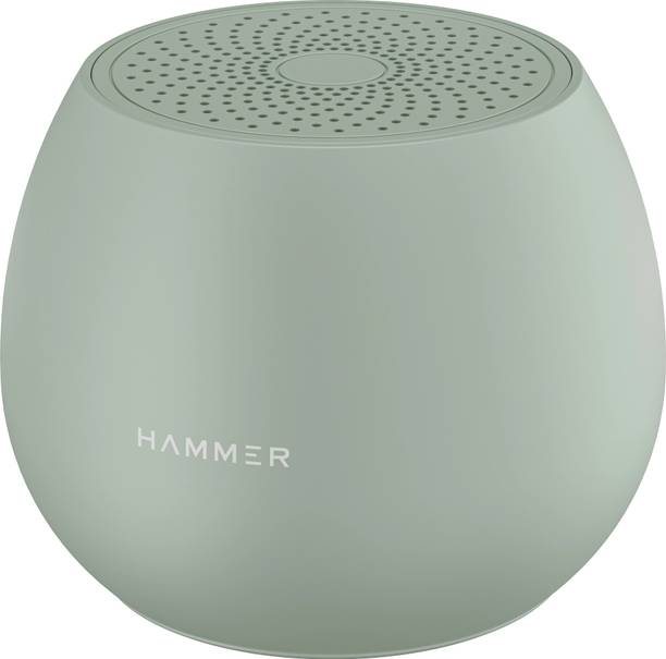 Hammer Drop 5W Bluetooth Speaker with Twin Pairing, 100H StandBy Time, 52mm Drivers 5 W Bluetooth Speaker