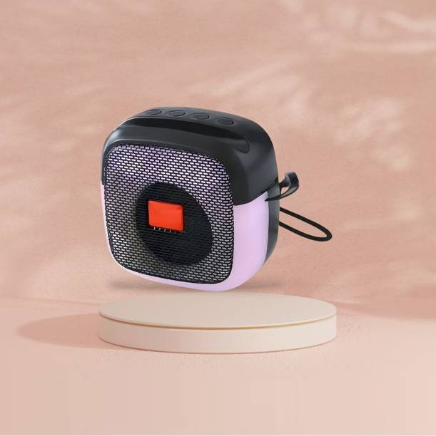 WristHive Bluetooth Boom Tower Crystal Beats with Strobe Light Display_JN 5 W Bluetooth Speaker