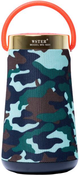 Jmax WS-1831 Wireless Speaker (1500mAh Battery) Supports FM, SD Card, USB & TWS 7 W Bluetooth Speaker