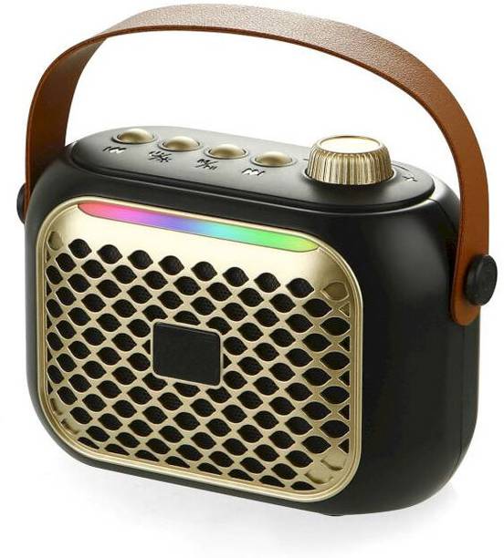 BASS BLING TWS Wireless Speaker RGB LED, Call Function, Compact Design,Carry Strap upto 7hr 10 W Bluetooth Speaker