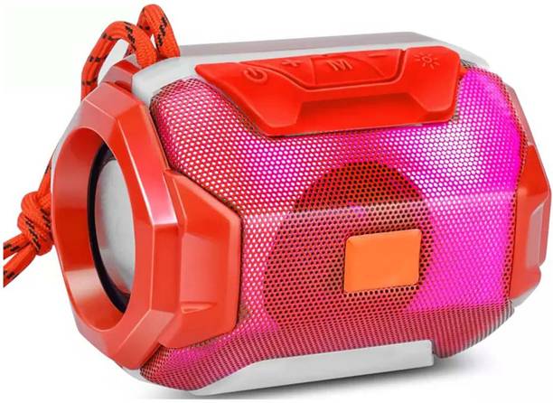 F FERONS Powerpact bass & stereo audio color changIng led Light wireless portable 3 W Bluetooth Speaker