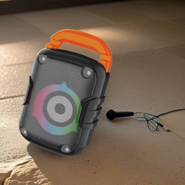 Clairbell 40v_Champ Mini Trolley Speaker: 6hr Playback, 2000mAh Battery, 20W Bluetooth 10 W Bluetooth Speaker