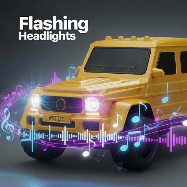 WOOS Portable Bluetooth Wireless Speakers, Fashion Cool Car Style, RGB Lights 12 W Bluetooth Speaker