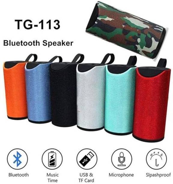 IMMUTABLE Buy Best Tg113 bluetooth speaker in Deep Bass & High Quality In Sound DGJ33 56 W Bluetooth Party Speaker