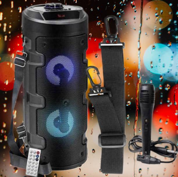 SACRO Thunder_34Karaoke Bluetooth Speaker with Super Bass & Mic - 15W 15 W Bluetooth Speaker