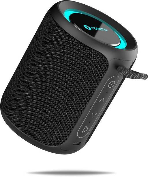 Toreto Cosmo 18W Bluetooth Speaker, IPX6 Splashproof, TWS, 6H Playtime, 18 W Bluetooth Speaker