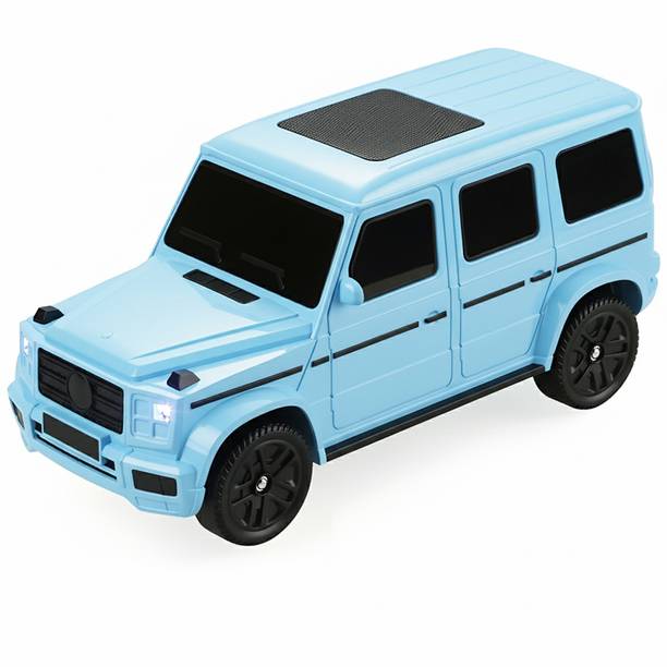 ZSIV Portable Wireless Car Speaker - 6H Playtime, 1200mAh Battery, RGB LED, USB/FM/TF 8 W Bluetooth Soundbar