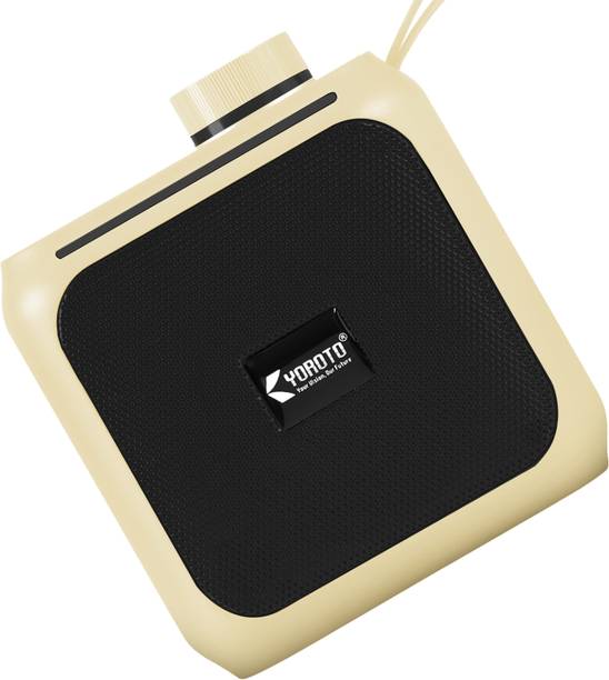 YOROTO Bluetooth Speaker with Enhanced Bass, HD Audio & Portable Design 12 W Bluetooth Speaker