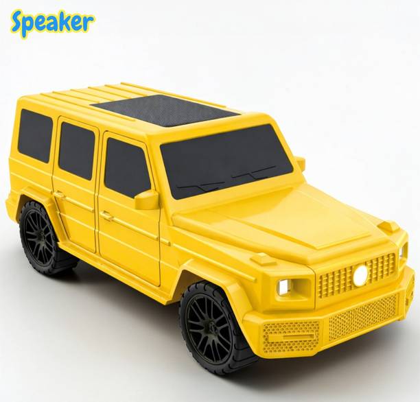 Nilesawar A203 Portable Car Shape Bluetooth Speaker with LED Lights and HD Sound 10 W Bluetooth Speaker