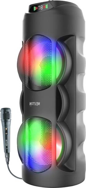 Neuton pro 40W Portable Bluetooth Party Speaker with Wired Microphone, RGB LED Lights 40 W Bluetooth Speaker
