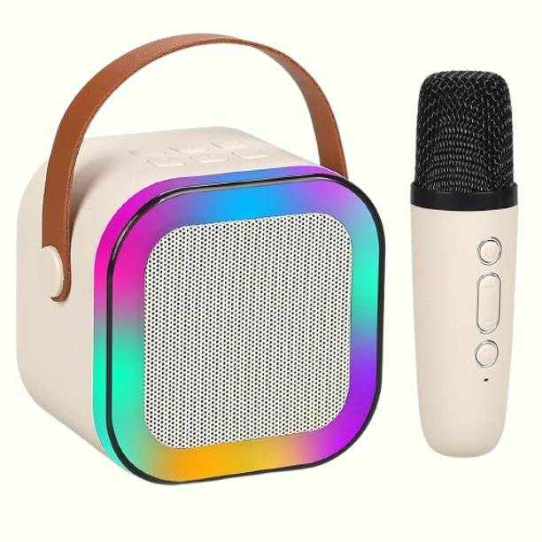 TARECON Wireless Bluetooth Karaoke Speaker for Kids with Mic, Lights & Sound Effects 5 W Bluetooth Speaker