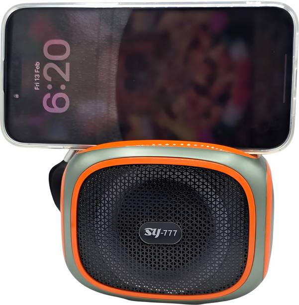 XVEP SF-777 Upto 5-6 hrs Playtime with Phone Stand Wireless Bluetooth Speaker-3 5 W Bluetooth Speaker