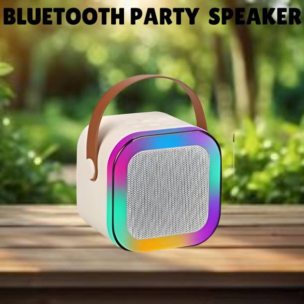 Clairbell W-12 (PORTABLE BLUETOOTH SPEAKER) Dynamic Thunder Sound With RGB LightI377 10 W Bluetooth Speaker