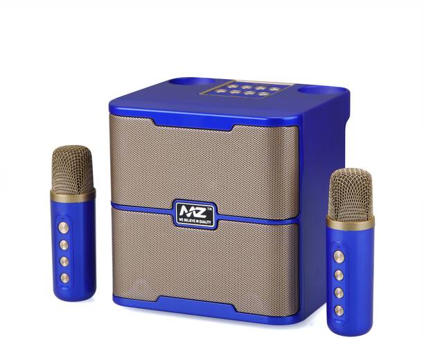MZ BLUETOOTH SPEAKER) Dynamic Sound with 2 wireless mics Karaoke 20 W Bluetooth Speaker