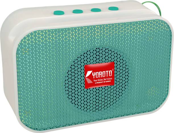 YOROTO Portable Speaker With Thunder Sound and High Bass 5 W Bluetooth Speaker