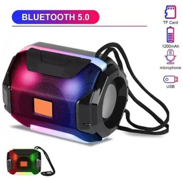 CIHYARD GOOD QUALITY |3D sound| Splashproof| Water resistant| Extra Baas Stereo sound quality |Led Colour Changing Lights | mini Home theatre| AUX supported| wireless Speaker| Long hour battery Life | Party Speakers | Mini Speakers | Mini Soundbar 10 W Bluetooth Speaker