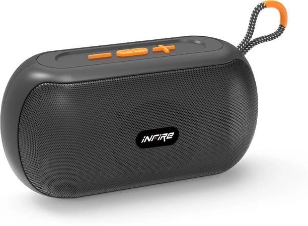 iNFiRe Groove 8W Bluetooth Speaker, 14H Playtime, FM, USB/TF, TWS 8 W Bluetooth Speaker