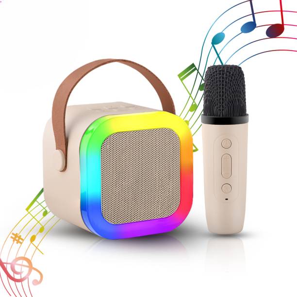 Cinefx 5W Mini Bluetooth Speaker, Wireless Karaoke Mic, 4Hrs Playtime 5 W Bluetooth Speaker