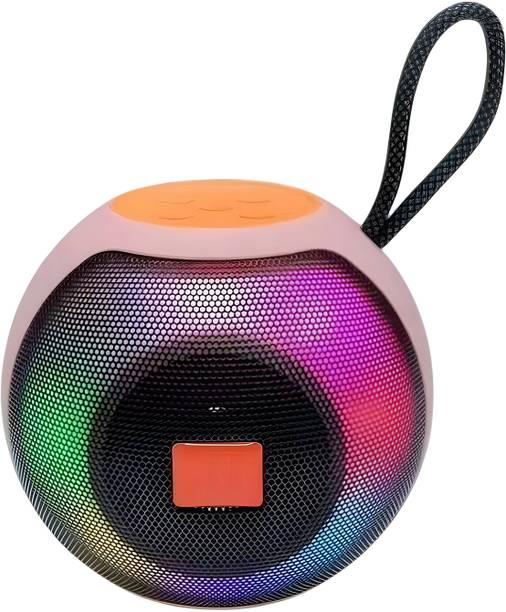 XVEP X-811 With Heavy Bass and Led Light Small Sound Outdoor Portable Speaker 5 W Bluetooth Speaker