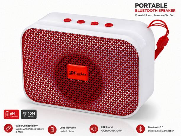 FIRSTLIKE (PORTABLE BLUETOOTH SPEAKER) Dynamic Thunder Sound With High Bass 5 W Bluetooth Speaker