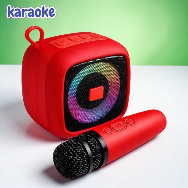 3BAAN X128 Portable Karaoke Machine with Bluetooth Speaker and Wireless Mic 10 W Bluetooth Speaker