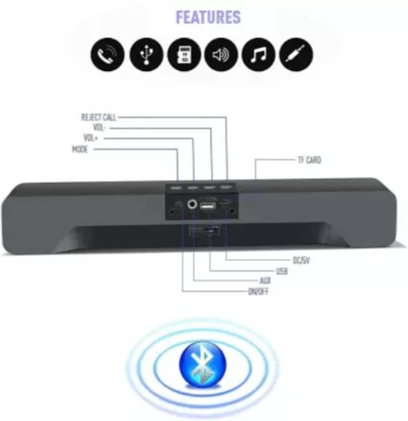 FRONY UNC74_LE128-Sound barYST-3502 Super Bass Bluetooth Wireless Portable 15 W Bluetooth Speaker