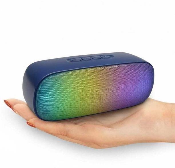 Coracao Dynamic Light Show Bluetooth Speaker Portable & Powerful 5 W Bluetooth Speaker