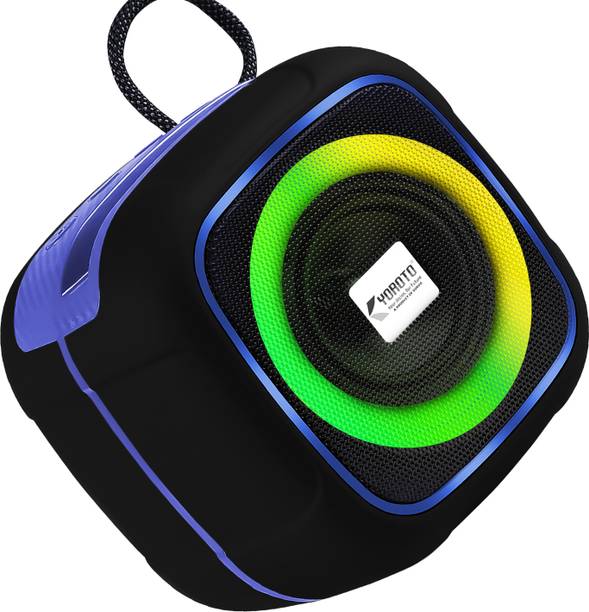 YOROTO Portable Bluetooth Speaker with 10W Output & RGB Lighting 10 W Bluetooth Speaker