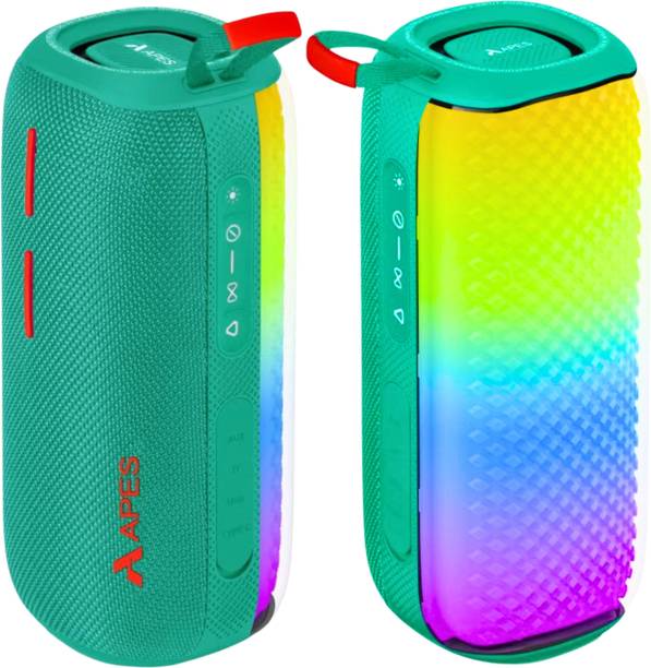 APES Lightwave Bluetooth Speaker, 8Hrs Playtime,TWS Couplet Feature,Dynamic RGB LED's 20 W Bluetooth Speaker