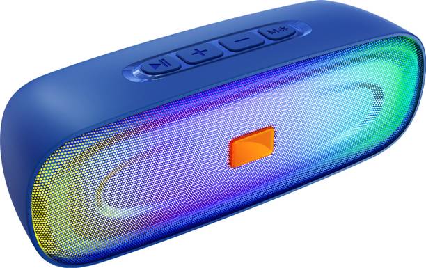 Primate Portable Bluetooth Party Speaker with RGB Lights & Powerful Deep Bass 5 W Bluetooth Speaker