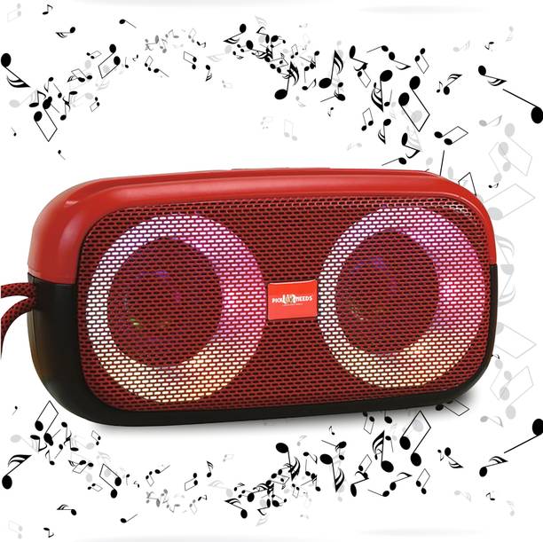 Make Ur Wish Wireless Portable Speaker With RGB Dimmable Light USB/AUX/TF Card Support 6 Hrs 10 W Bluetooth Speaker