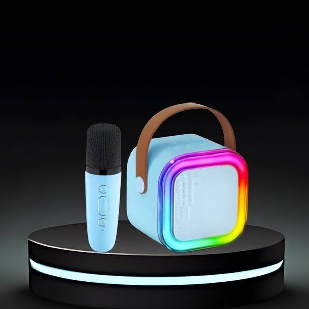 AAC Bluetooth Speaker with mic Karaoke, FM Radio, AUX, USB, SD, RGB Light EffectN365 10 W Bluetooth Speaker