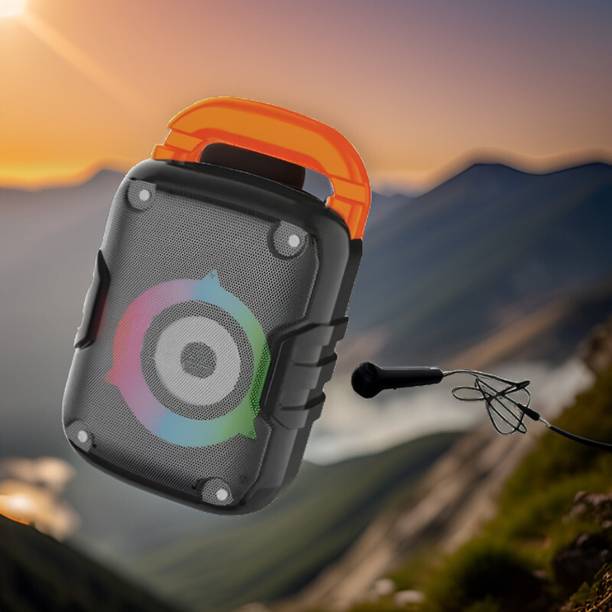 Clairbell 42v_Champ Mini Trolley Speaker: 6hr Playback, 2000mAh Battery, 20W Bluetooth 10 W Bluetooth Speaker