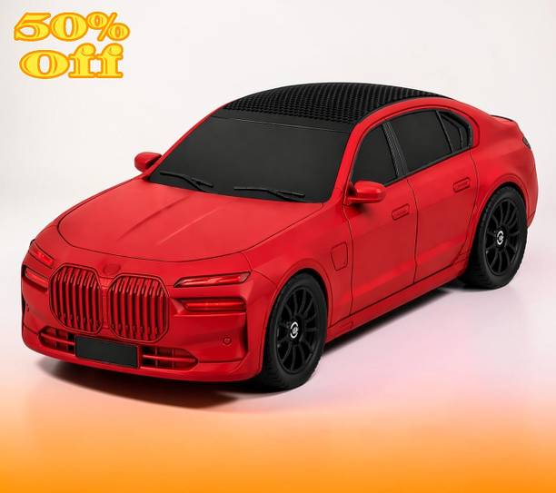 Nilesawar Car Model Bluetooth Speaker with Heavy Bass & USB Support 8 W Bluetooth Speaker