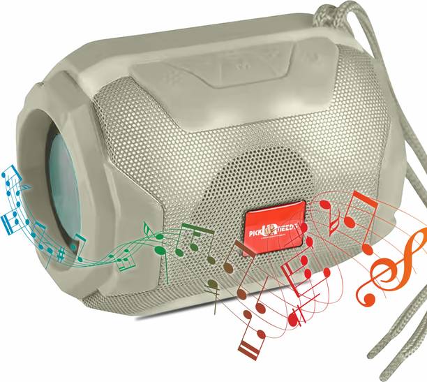 Pick Ur Needs Rechargeable Wireless Mega Bass Speaker 20Hrs Playtime Waterproof Splash Proof 5 W Bluetooth Speaker