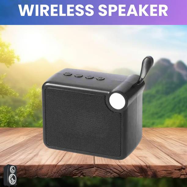 Clairbell M406 (PORTABLE WIRELESS SPEAKER) Crystal Clear Sound With Long Life BatteryT358 5 W Bluetooth Speaker