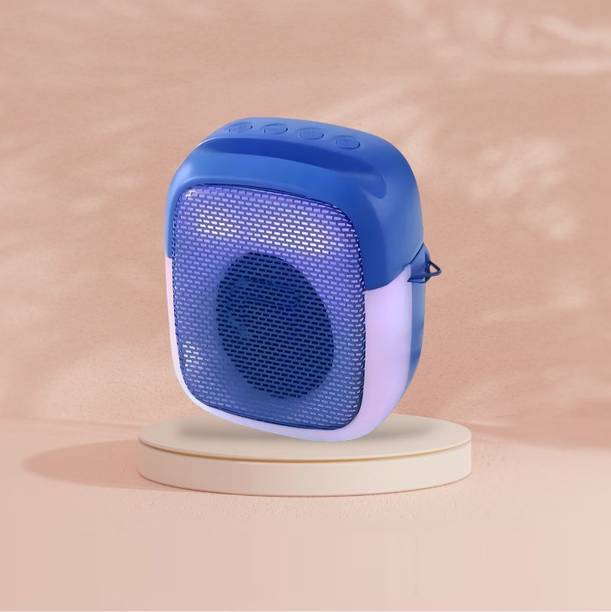 WauroNix Portable Bluetooth Mega Speaker Powerful Echo with Party LED Sync_EY 5 W Bluetooth Speaker
