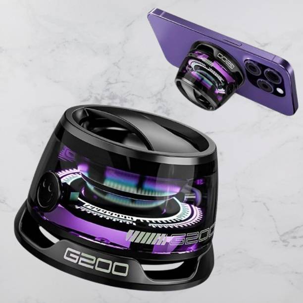 YESMALL Portable Magnetic Wireless Speaker with Deep Bass & LED Lighting T21 5 W Bluetooth Speaker