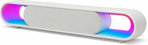 Coracao 18W Bluetooth Soundbar with 2000mAh Battery, 8H Playtime, RGB Lights, BT5.3 18 W Bluetooth Speaker