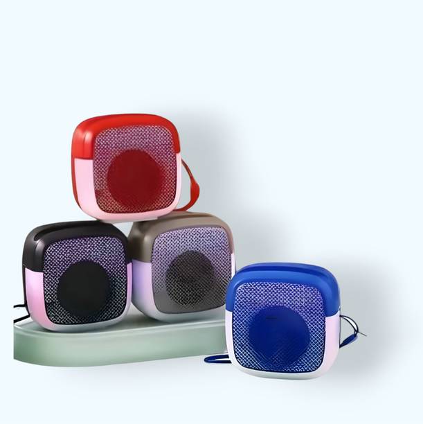 house of common Bluetooth Speaker Cube Massive Sound with LED Spectrum Dance_VH 5 W Bluetooth Speaker