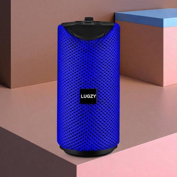 LUGZY Strong Bass Powerful Wireless Bluetooth Speaker( BLACK) 10 W GRBD05 10 W Bluetooth Speaker
