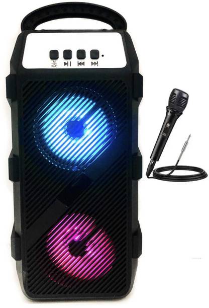 Musify 2022 NEW WS-1300 Wireless Portable Dynamic Thumping Bass Sound Disco Mic 15 W Bluetooth PA Speaker