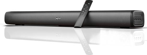 Mivi Fort Sonic 100 Soundbar, 2.2 Channel, Multi-Input & EQ Modes, BT v5.3 100 W Bluetooth Soundbar