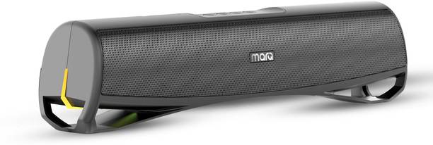 MarQ by Flipkart Thunder with Dual Drivers, Upto 6Hrs of Playback, RGB LED lights 16 W Bluetooth Soundbar
