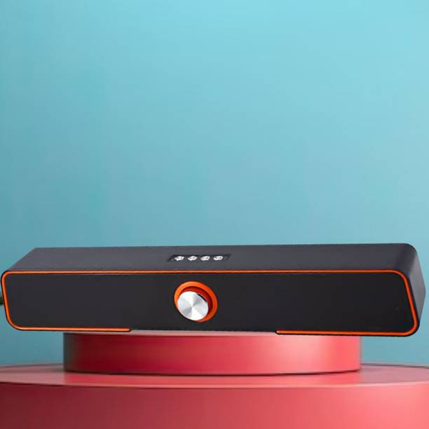 GUGGU Bluetooth Soundbar Speaker with Immersive 3D Surround Sound & 2400mAh BatteyC22 10 W Bluetooth Soundbar