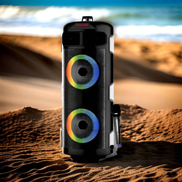 GUGGU Paris (Bluetooth Speaker with mic) 40W Stereo Sound (Home Theater) RT104 20 W Bluetooth PA Speaker