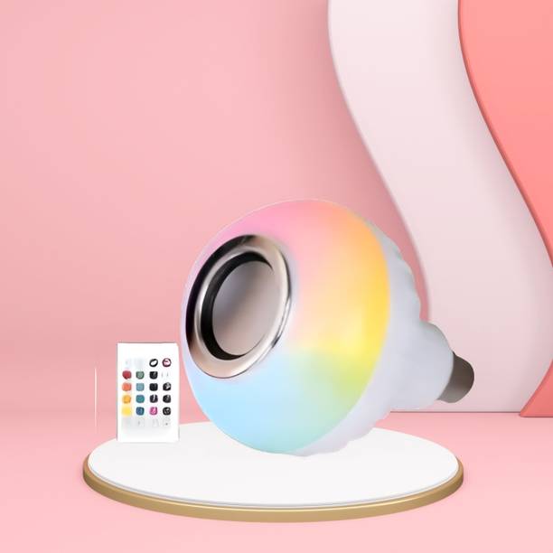 GUGGU Bluetooth Music Bulb Speaker With Remote Control Change Disco light for HomeR36 Smart Bulb